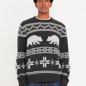 Old Navy Bear SoSoft Fair Isle Sweater
